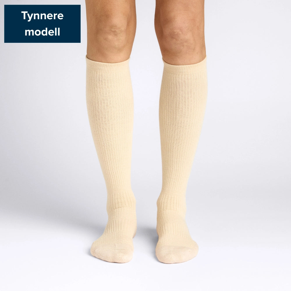 Tynne støttestrømper 12-15 mmHg
